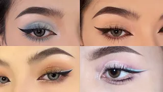 SOMBRA EN OJOS👌🤩// DIFERENTES ESTILOS💖💎