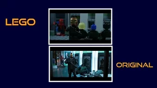 Spider-Man Homecoming Trailer in LEGO Side by Side Comparison