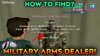 How To Find Military Arms Dealer In GTA Vice City? | Hidden Places In GTA VC