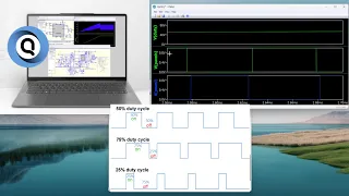 Simulating a Microcontroller PWM in C++ using QSPICE