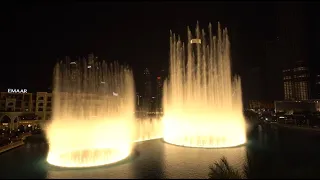 The Dubai Fountain - Con te partiro (Time to Say Goodbye)