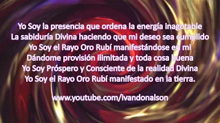 CANTA O ESCUCHA ESTO Y AQUELLO QUE DESEAS SE MANIFESTARA RÁPIDAMENTE - LLAMA ORO RUBÍ