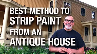 Infra-Red Paint Stripping for Antique Home Restoration