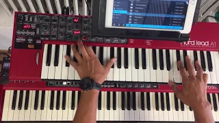 Van Halen's 1984 Keyboard Cover - Speeded up - Nord Lead A1 programming