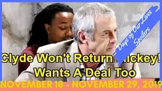 Days of Our Lives Spoilers: Mickey’s Kidnapper Keeps Sarah’s Baby Unless Clyde Gets a Deal