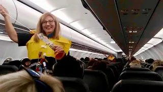World's Funniest Flight Attendant Leaves Passengers In Tears