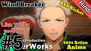 Wind Breaker Episode 5 in Hindi |Anime in Hindi | Like Baki/Tokyo Revenger|@ANIMERANX