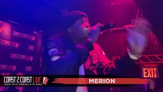 Merion Performs at Coast 2 Coast LIVE | NYC All Ages 11/17/19