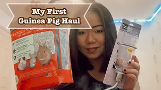 My First Guinea Pig Haul | SarahMeiPets