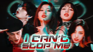 TWICE/BTS/BLACKPINK/ITZY/ENHYPEN/IVE/(G)-IDLE/STRAY KIDS +MORE - I CAN'T STOP ME MEGAMIX (24 SONGS)