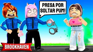 PRENDENDO PESSOAS INOCENTES no ROBLOX (BROOKHAVEN)