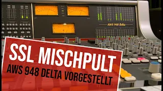 Studio-Mischpult SSL AWS 948 Delta vorgestellt l analog - digital l deutsch