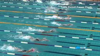 ISM2011 - 100m Freistil Frauen Finale