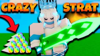 I broke Roblox Bedwars Again (crazy damage) - Roblox Bedwars