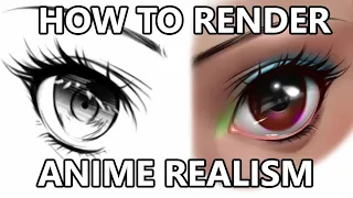 How to render an anime eye!