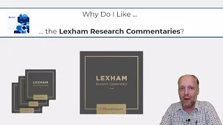 Logos - Lexham Research Commentary - What Do I Like About It?