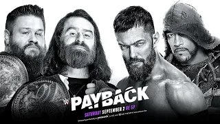 Undisputed WWE Tag Team Championship - Kevin Owens & Sami Zayn vs. Damian Priest & Finn Balor