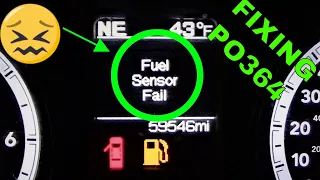 fuel pump replacement Ram 1500 11-14 p0364 fuel sensor fail