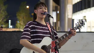 三阪咲「スタート!」2018/08/14 MUSIC BUSKER IN UMEKITA うめきた広場