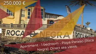 Недвижимость на Тенерифе: 1-спальный апартамент в Playa Paraiso, Roca Negra. Первая линия океана.