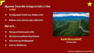 Strategische Kultur in China