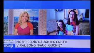 Fauci Ouchie Interview NY1 - Children's Song about Covid Vaccine