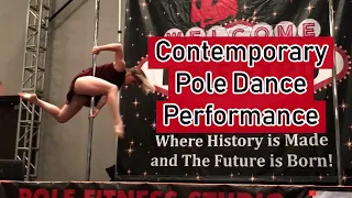 Contemporary Pole Dance Performance at POLE EXPO