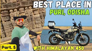 Exploring Puri-Odisha On Himalayan 450 | Konark Temple | Coastal Road | Famous Beaches | Ep. 5
