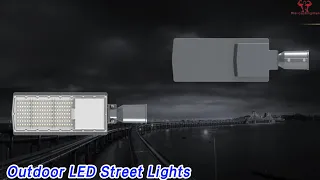 Waterproof Outdoor LED Street Lights 12m Height Aluminum UV Resistant