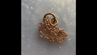 Как легко почистить золотистую бижутерию в домашних условиях. How to clean golden jewellery at home