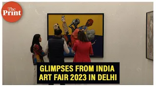 Iran-inspired hair box, iPad ‘books’—India Art Fair 2023 goes intimate and political