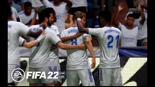 FIFA 22 PC Ultra Settings - Espanyol vs Real Madrid  | PC Gameplay [60FPS]