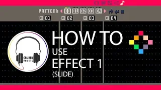 Using Effect 1 (Slide) - Pico-8 Music Tutorial #15