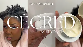 Cécred by Beyoncé| First Impressions on Type 4 Natural Hair 🤍