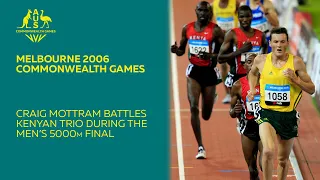 Craig Mottram battles Kenyan trio in the Men's 5000m Final | Melbourne 2006 Commonwealth Games
