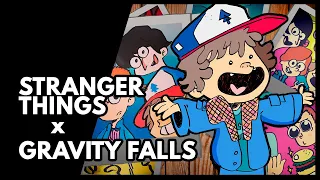 STRANGER THINGS Cartoon [Gravity Falls Mashup]