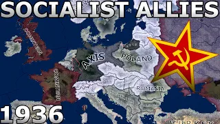 What if the Allies were Communist in 1936? | HOI4 Timelapse