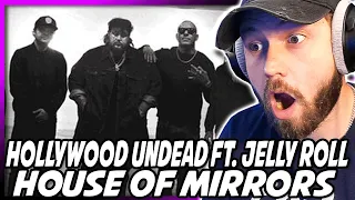 I Never Expected This Collab & Its AMAZING | "Hollywood Undead Jelly Roll House Of Mirrors" REACTION