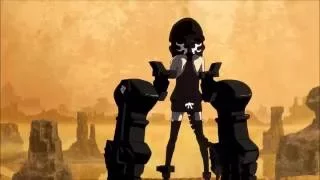 AMV Anime Black Rock Shooter  - Across the Line