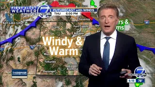 80s in Denver for the next two days, with cool and wet weather for the weekend