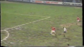 1987-88 Derby County 1 Man Utd 2 Ted McMinn goal - 10/02/1988
