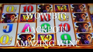 JACKPOT HANDPAY! BUFFALO GOLD REVOLUTION! $1.50 BET! YAAMAVA CASINO!