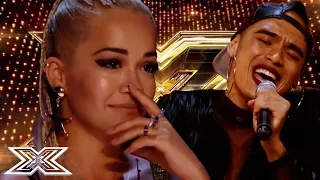 Emotional Audition Makes X Factor JUDGE Rita Ora CRY & Gets A Standing Ovation!