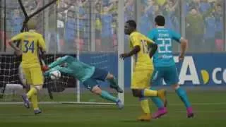 FIFA 16. Чемпионат России. 11 тур. Зенит - Ростов. 2-й тайм.