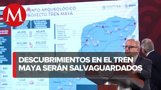 Sedena envió 500 soldados para salvamento arqueológico del Tren Maya