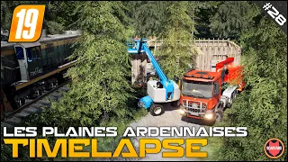 🇫🇷  Demolishing A Roof Of An Old House PT 1. ⭐ FS19 Les Plaines Ardennaises V2 Timelapse