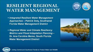 Resilient Regional Water Management