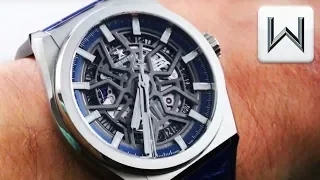 2018 Zenith Defy Classic Skeleton Dial Titanium (95.9000.670/78.R584) Luxury Watch Review