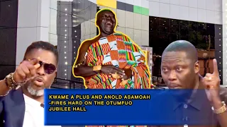 Just Otumfuo!-Kwame A Plus and Anold Asamoah firɛs on the Asantehene project in Kumasi…