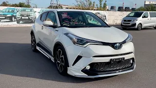 микро обзор Toyota CHR из ЯПОНИИ 2017 года, Гибрид, для земляка из Хабаровска